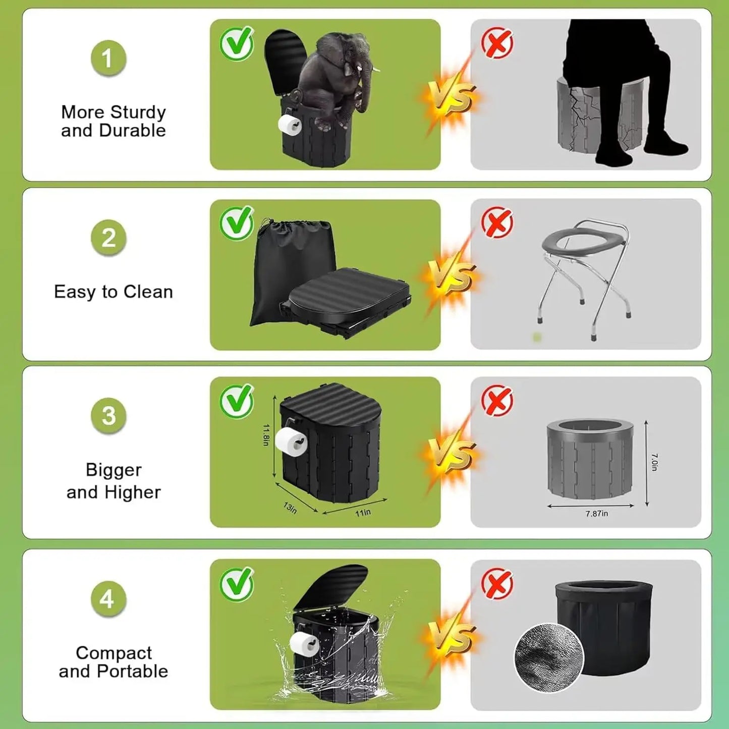 Portable Camping Toilet Tent With Shower And Changing Room