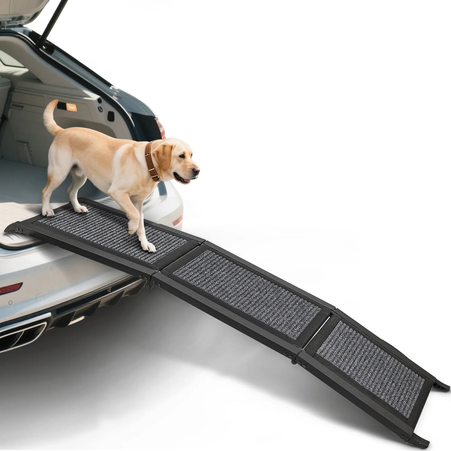 NONE Premium Foldable Dog Ramp For Car SUV Non Slip