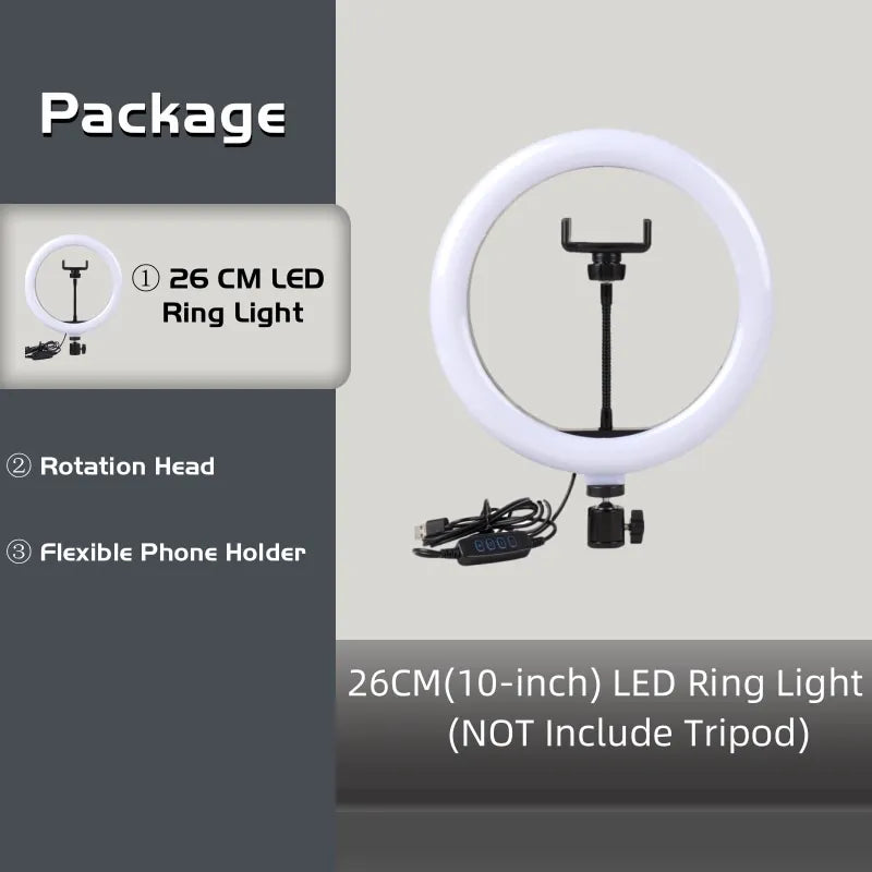 Daamash Selfie Ring Light Led for Live Video Recording
