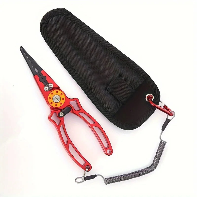 Aviation Aluminum Wire Pliers Multi Functional Fishing Tools