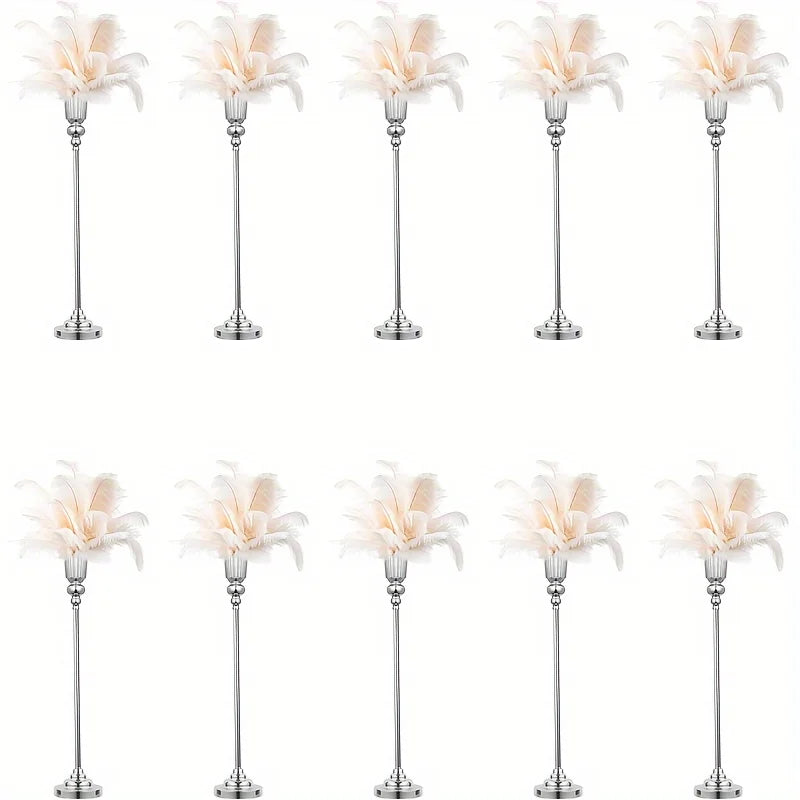 Wedding Centerpiece Floor Vase Metal for Parties and Seasonal Decor