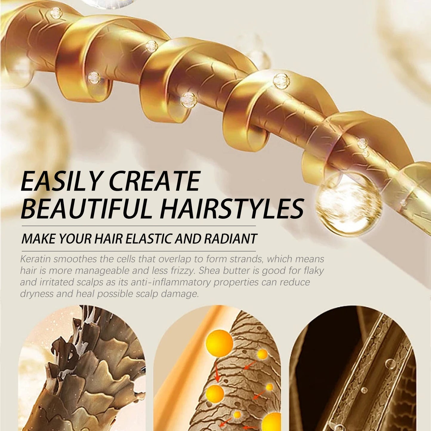 EELHOE Rosemary Hair Mask Deeply Nourishing Repair Damaged Hair