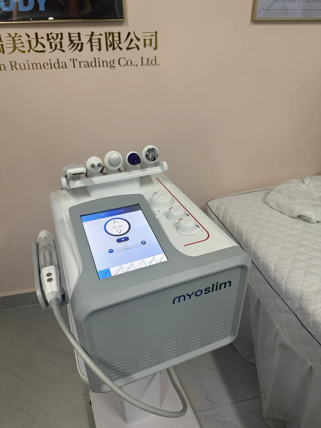 Emszero 6-in-1 Smart Facial Exfoliation Cleansing Microdermabrasion Machine