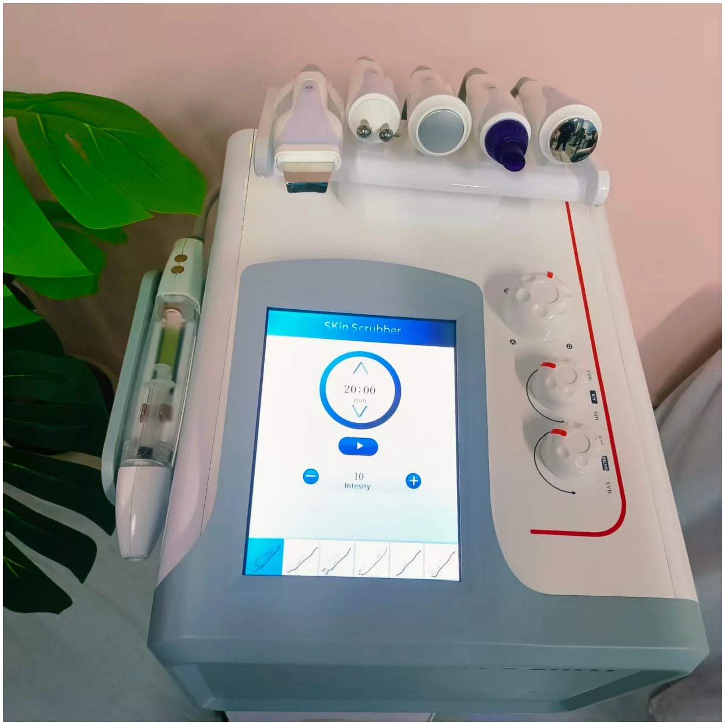 Hydro Oxygen 6 In 1 Facial Device Nano Nutrient Absorption