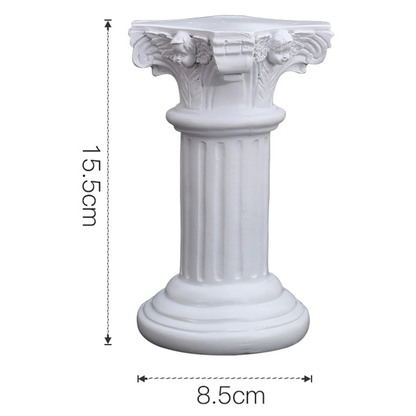 NONEM Nordic Roman Pillar Resin Garden Statue Ornament