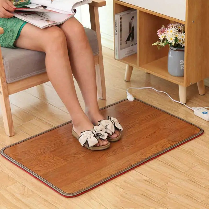 QiufengCheng Winter Heating Foot Mat Electric Warmer With Thermostat