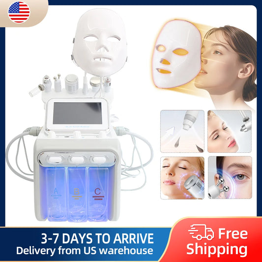 Yuet Win 7 in 1 Oxygen Hydro Dermabrasion Facial Machine
