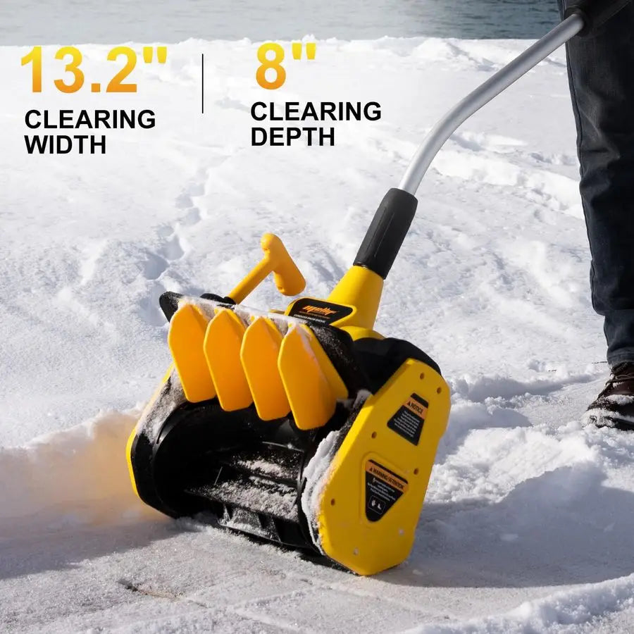 Cordless Snow Shovel Compatible With Dewalt 20V Battery
