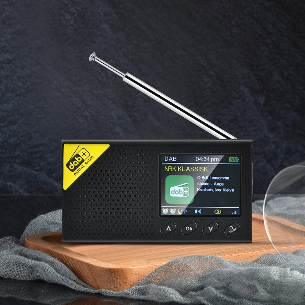 VODOOLD Bluetooth DAB FM Digital Radio Receiver Portable