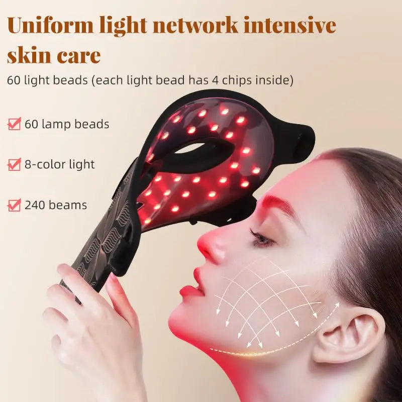UBilli Silicone LED Face Mask Light Therapy Anti Aging