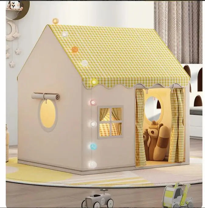 ZOCO Folding Play Tent Castle For Kids Indoor Decor