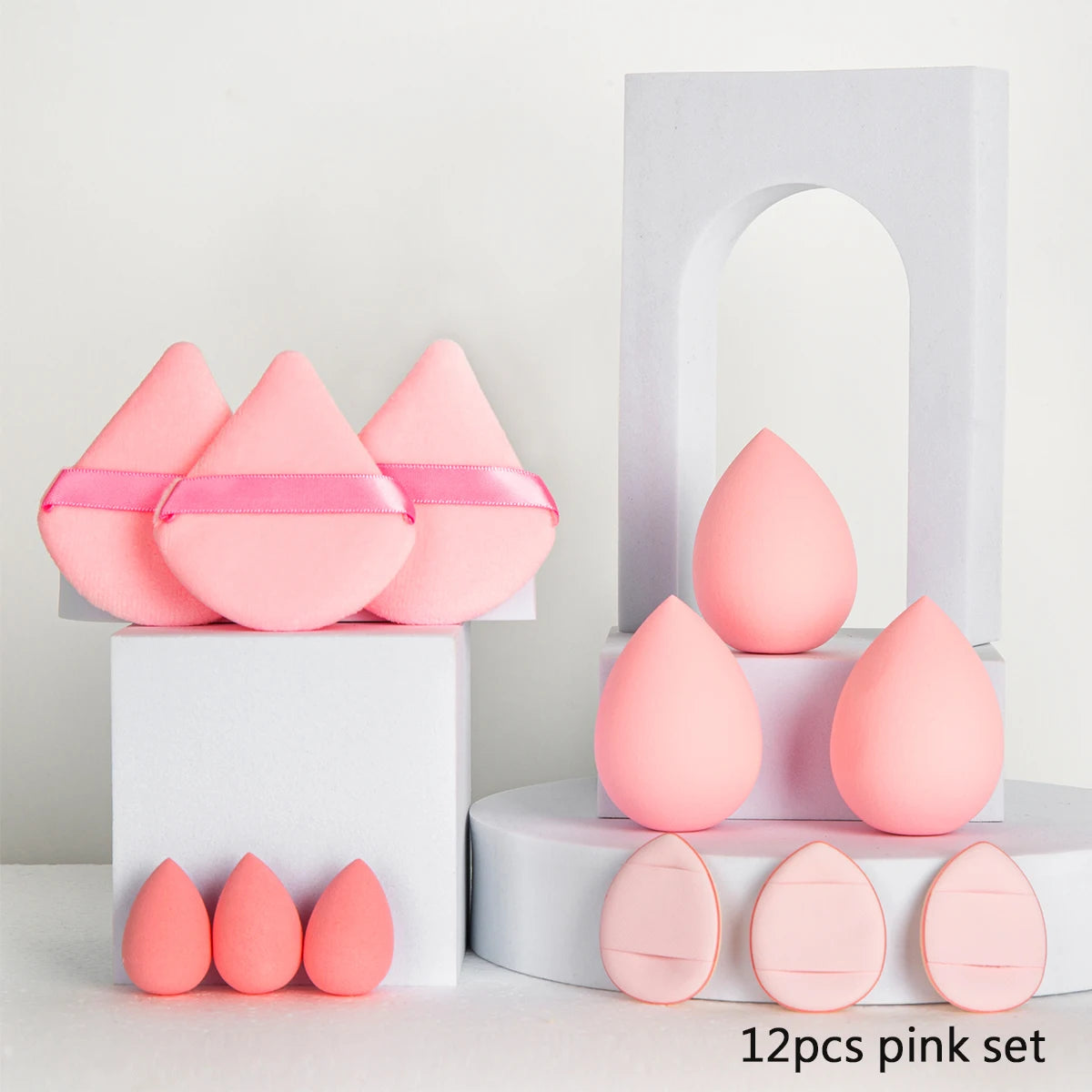 Makeup Brushes And Sponges Set Eyelash Extension Kit