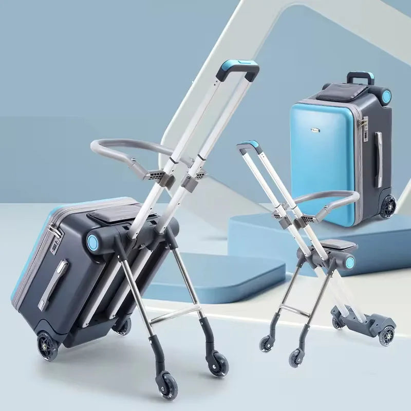 NONECN Kids Stroller Travel Suitcase Multi Function Waterproof Luggage