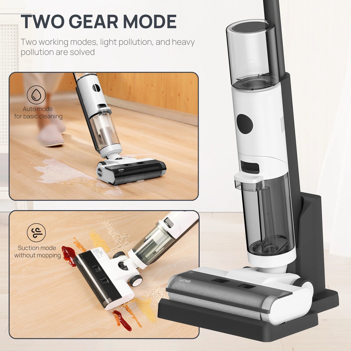 JONR ED12 Wet Dry Smart Vacuum And Floor Mop Cleaner
