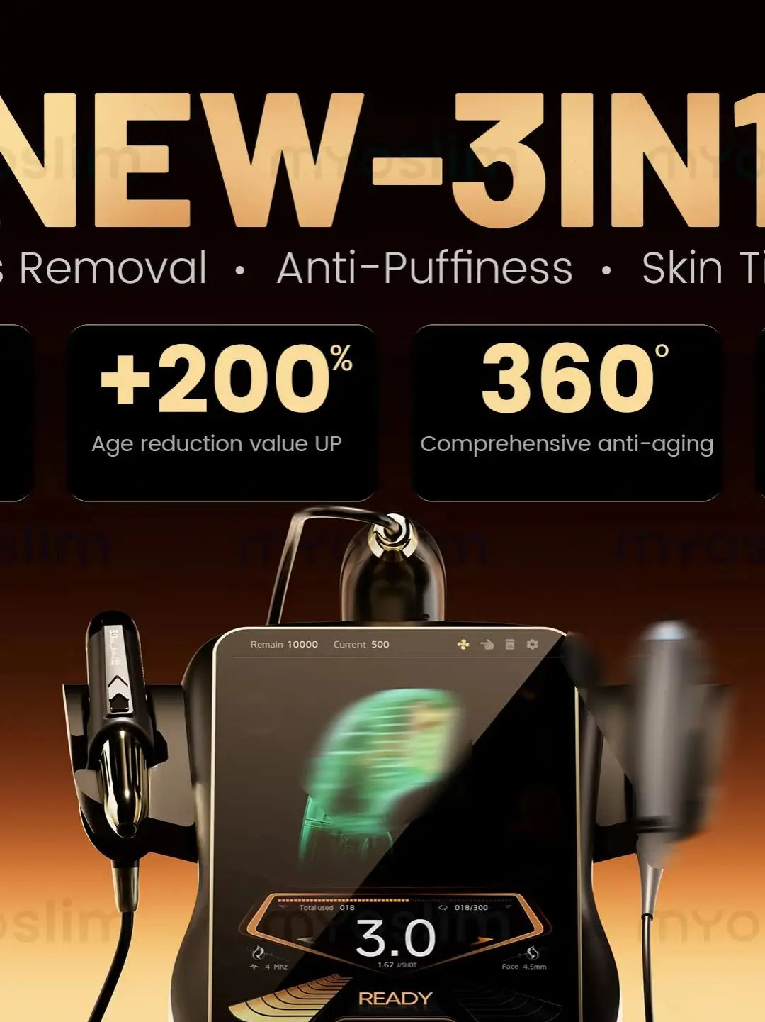 360MAX Beauty Equipment Machine for Facial Tightening and Fat Reduction