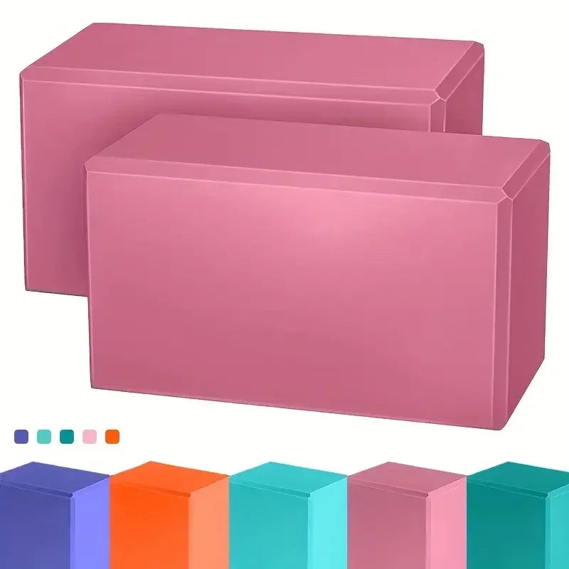 Yoga Blocks Foam for Pilates Exercise and Stretching