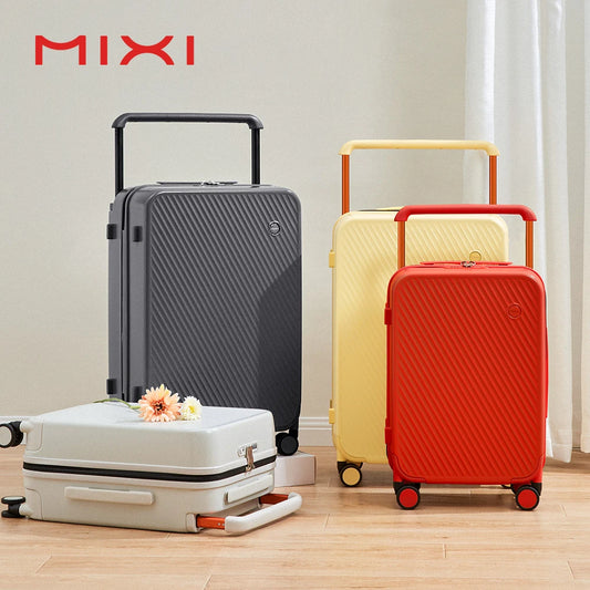 Mixi Hardside Luggage With Spinner Wheels For Travel
