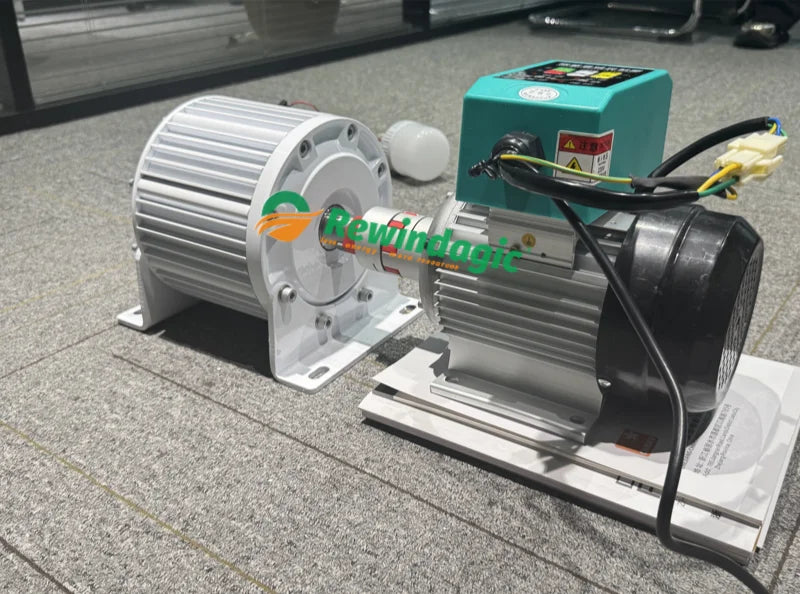 Wicovery 20KW 7-Speed Adjustable AC Permanent Magnet Generator 220V