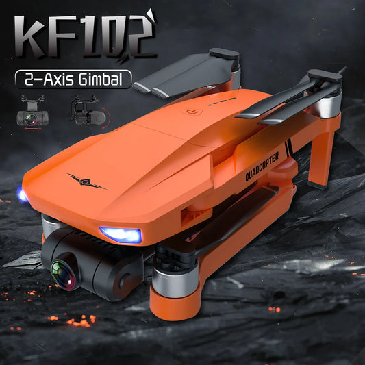 QJ KF102 4K GPS Drone With 2-Axis Gimbal FPV Foldable