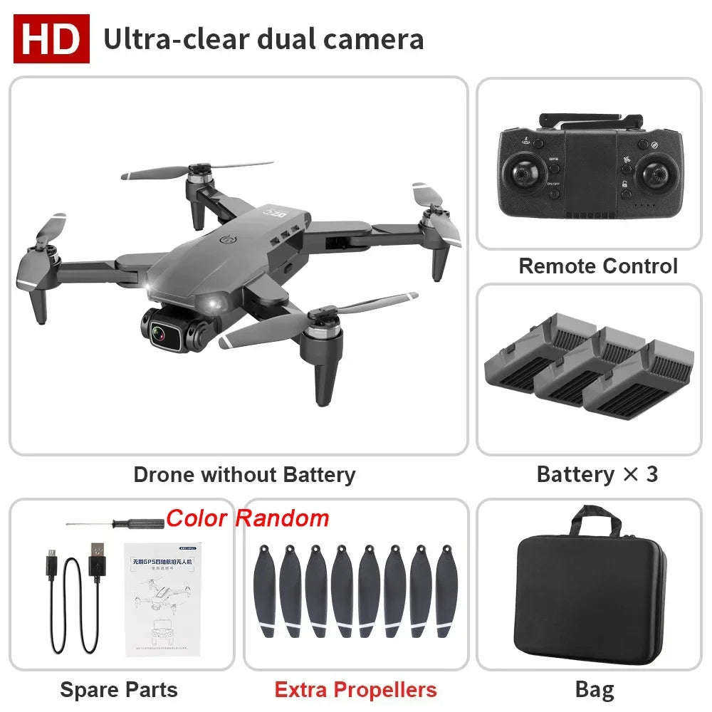 QJ L900 Pro GPS Drone 4K Dual Camera Foldable Quadcopter
