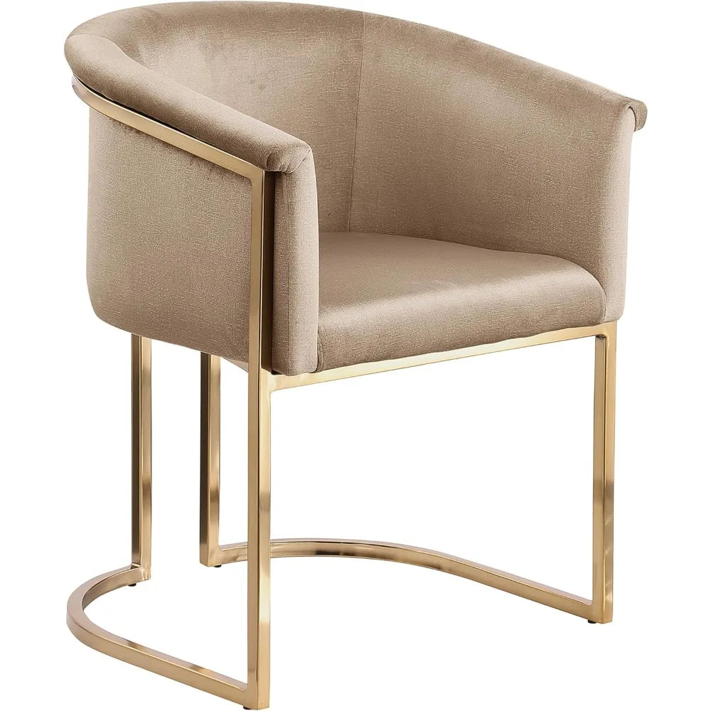 Tierra Collection Modern Upholstered Dining Chair Velvet