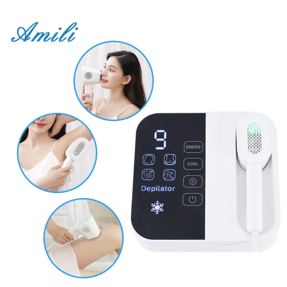 Amilibeauty IPL Laser Hair Removal Device With Cooling System