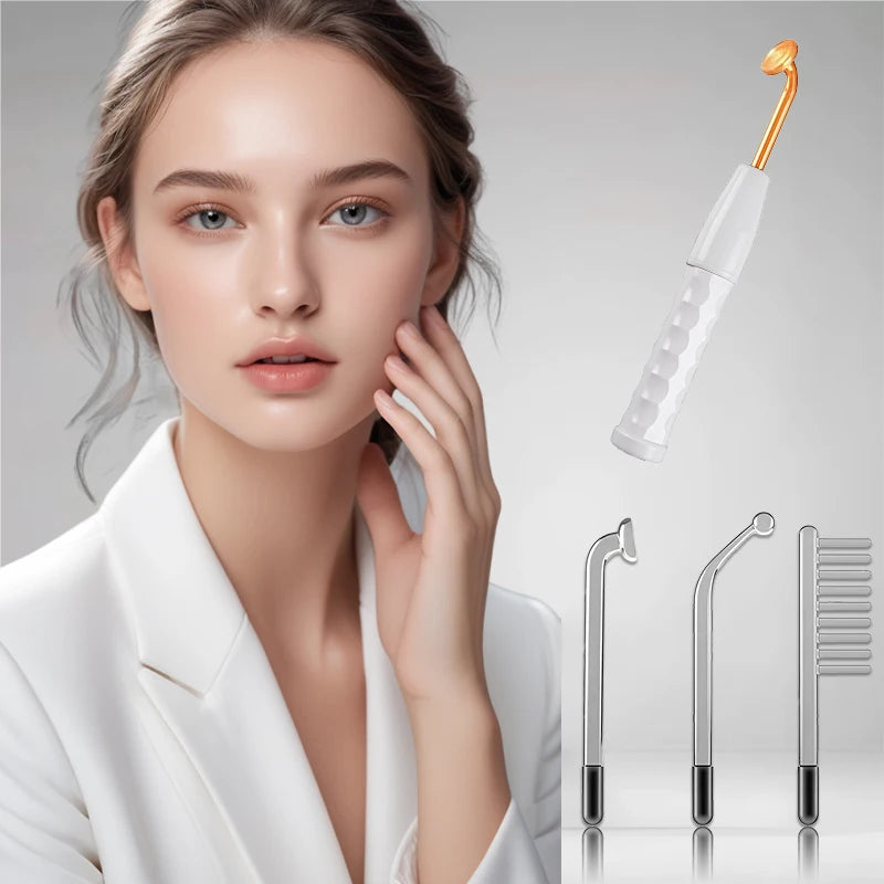 4 In 1 Facial Skin Care Stick High Frequency Massager