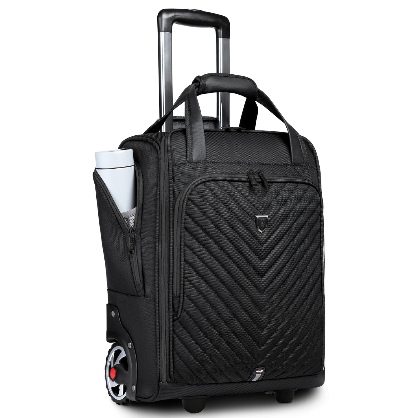 RUCYENCN Laptop Carry On Rolling Luggage Bag With Wheels