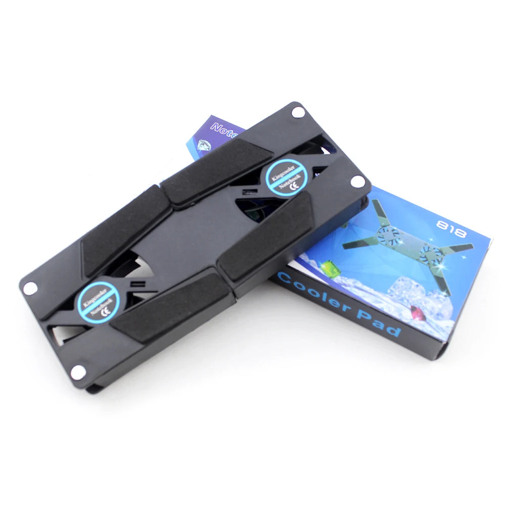 JEYI Foldable Laptop Cooling Pad With 2 Fans USB Powered