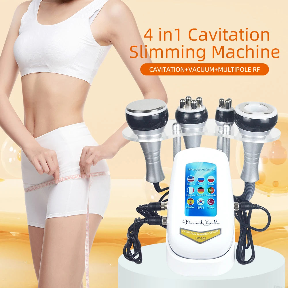 Skinterest 40K Cavitation Massager Face Body Skin Tightening Beauty Salon