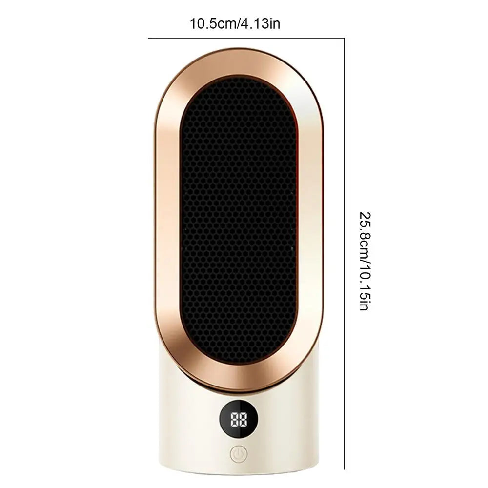Desk Heater for Home Indoor Use with Overheating Protection