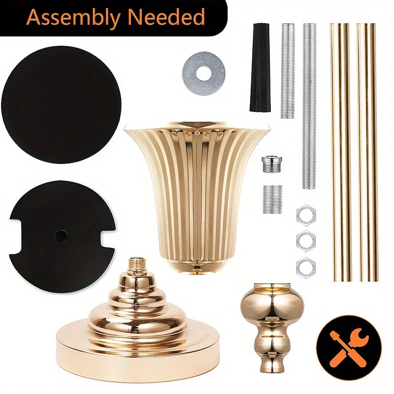 Wedding Centerpiece Floor Vase Metal for Parties and Seasonal Decor
