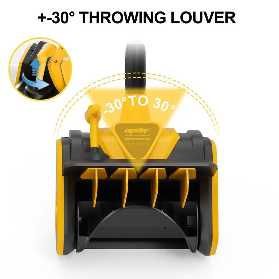 Cordless Snow Shovel Compatible With Dewalt 20V Battery
