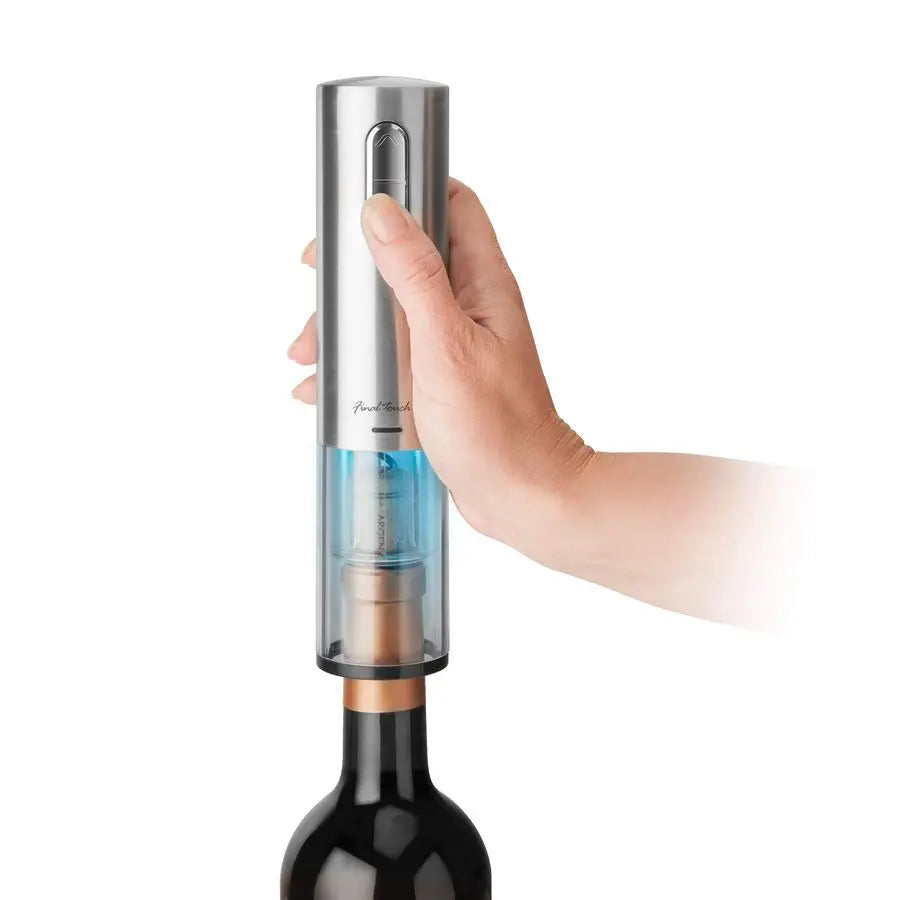 XMSJ Electric Corkscrew Stainless Steel USB Charging LED Lights Opener
