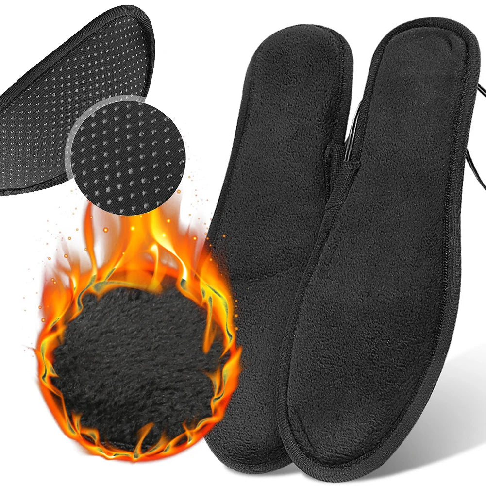 Shunmaii USB Heated Insoles Feet Warmer For Winter Comfort