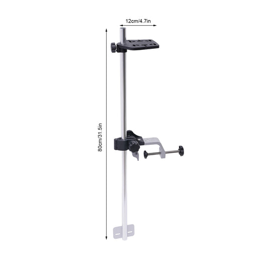 Universal 360 Degree Rotating Transducer Pole Mount For Boat Kayak