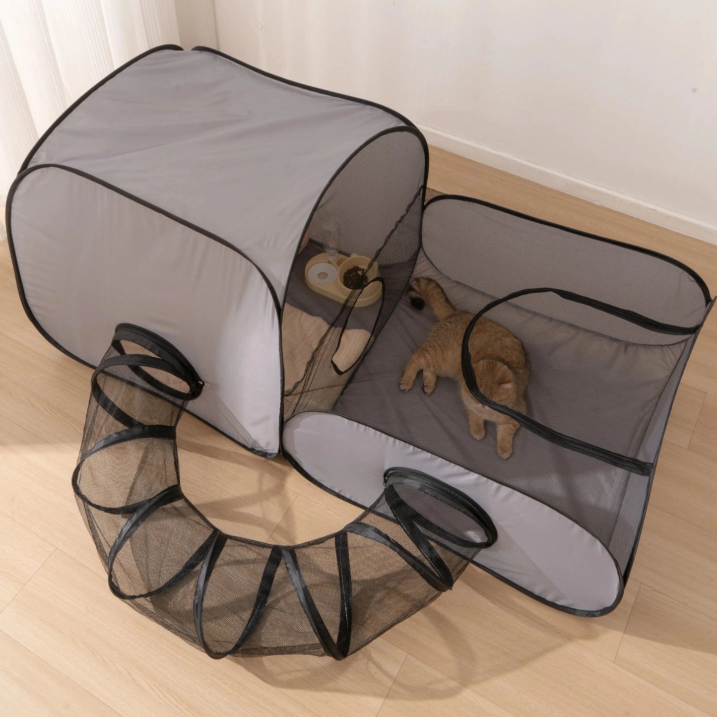 Hard Oxford Cloth Cats And Dogs Play Tunnel Nest Bed