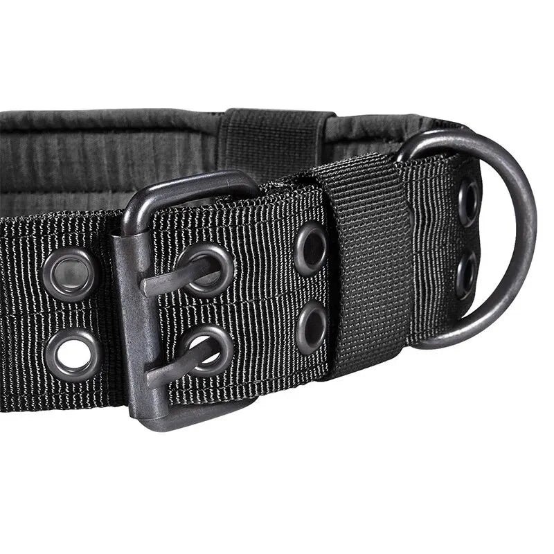 NONECN Nylon Tactical Dog Collar Adjustable Durable