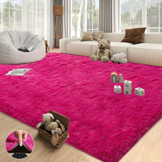 NONEDesign Aubusson Modern Shag Rug Polyester for Living Room