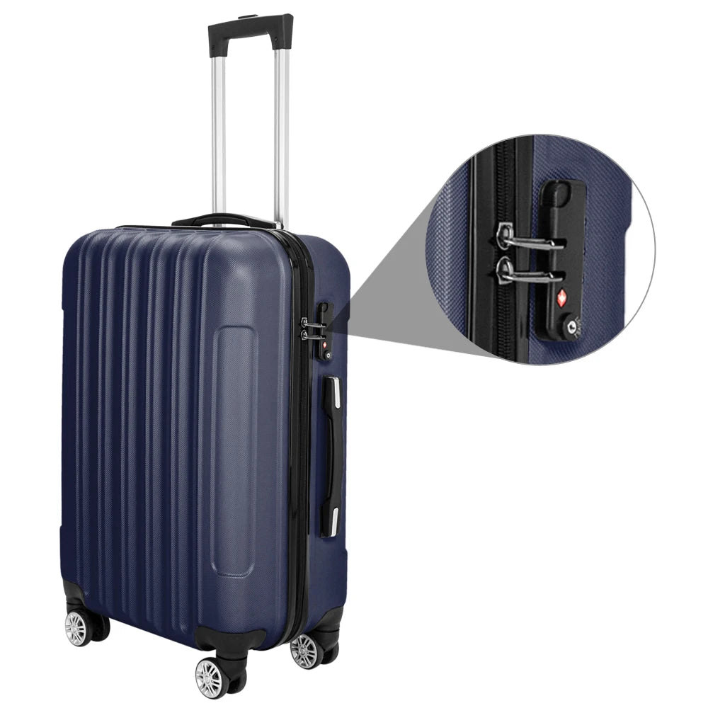 3-In-1 Multifunctional Large Capacity Luggage Set Travel Case
