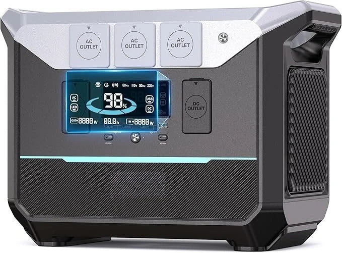 600W Portable Power Station With 576Wh LiFePO4 Battery