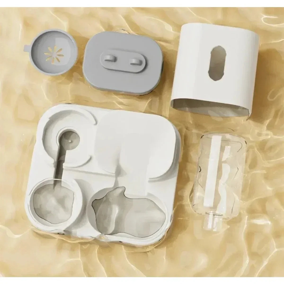 Automatic Pet Feeder And Water Fountain For Dogs And Cats Large Capacity