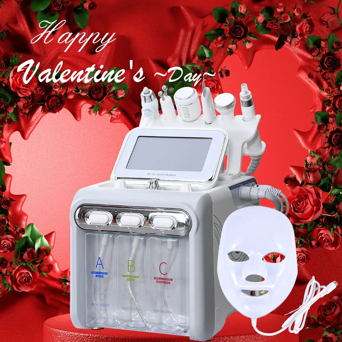 Amilibeauty 7 In 1 Hydrofacial Cleansing Machine For Home Use