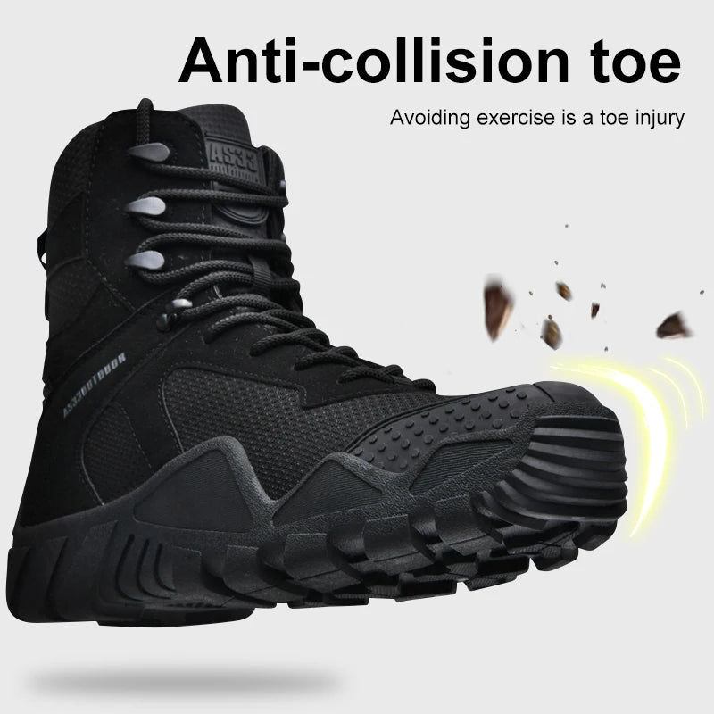 Louis Kadhrcn Men's Waterproof Hiking Boots Lightweight Outdoor