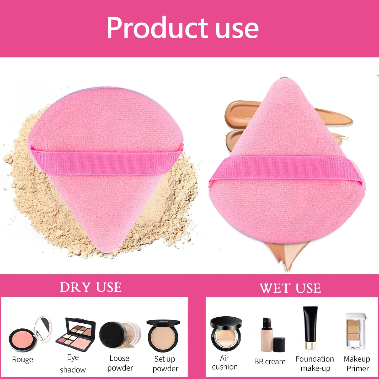 Makeup Brushes And Sponges Set Eyelash Extension Kit