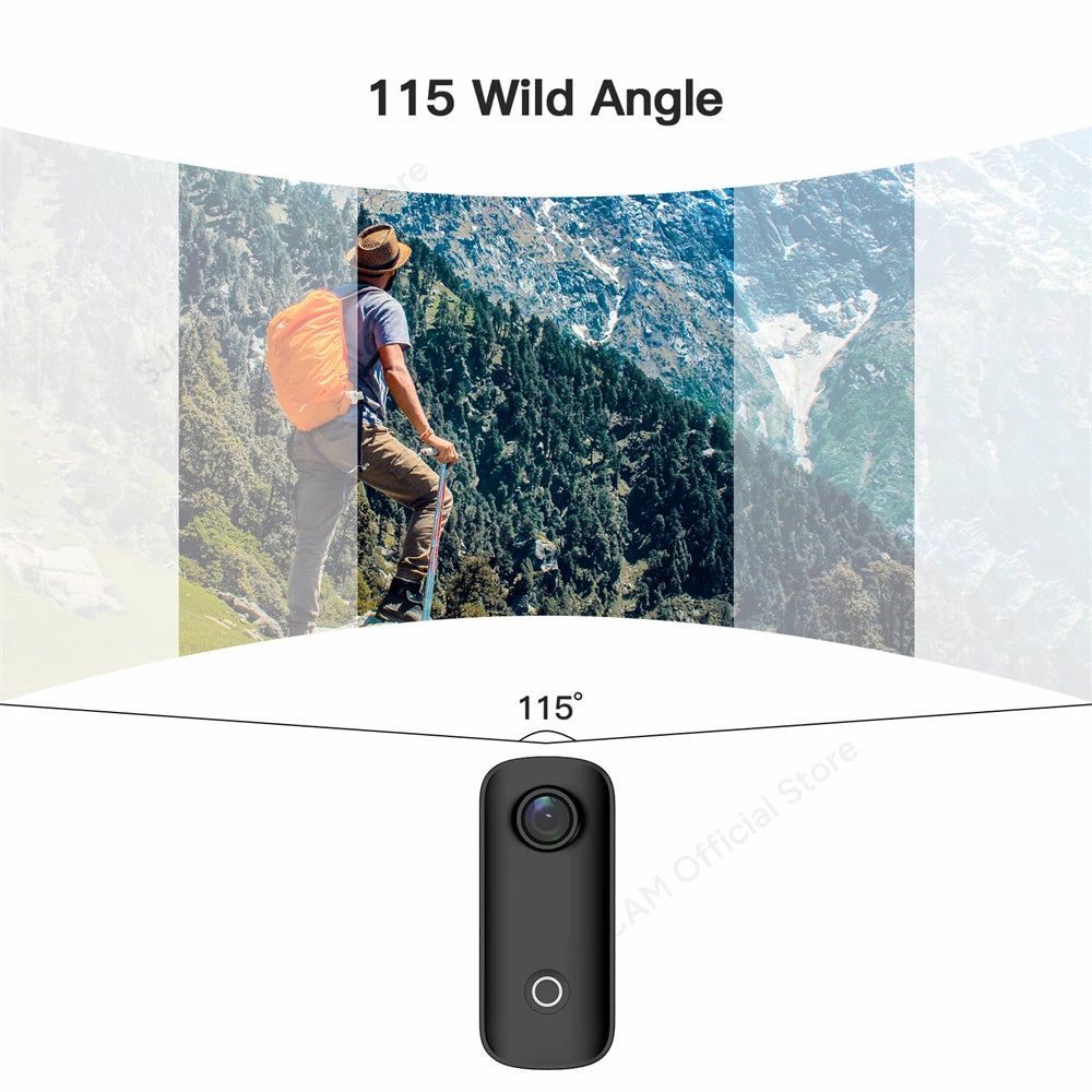 SJCAM C100 Plus Action Camera 4K Waterproof 30M WiFi EIS
