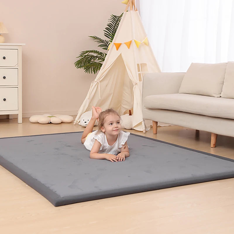 Huloo Sleep Memory Foam Playpen Mat Non Slip Bottom
