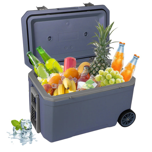 MOJOYCE Wheeled Camping Cooler 30 Percent Lighter Portable Box