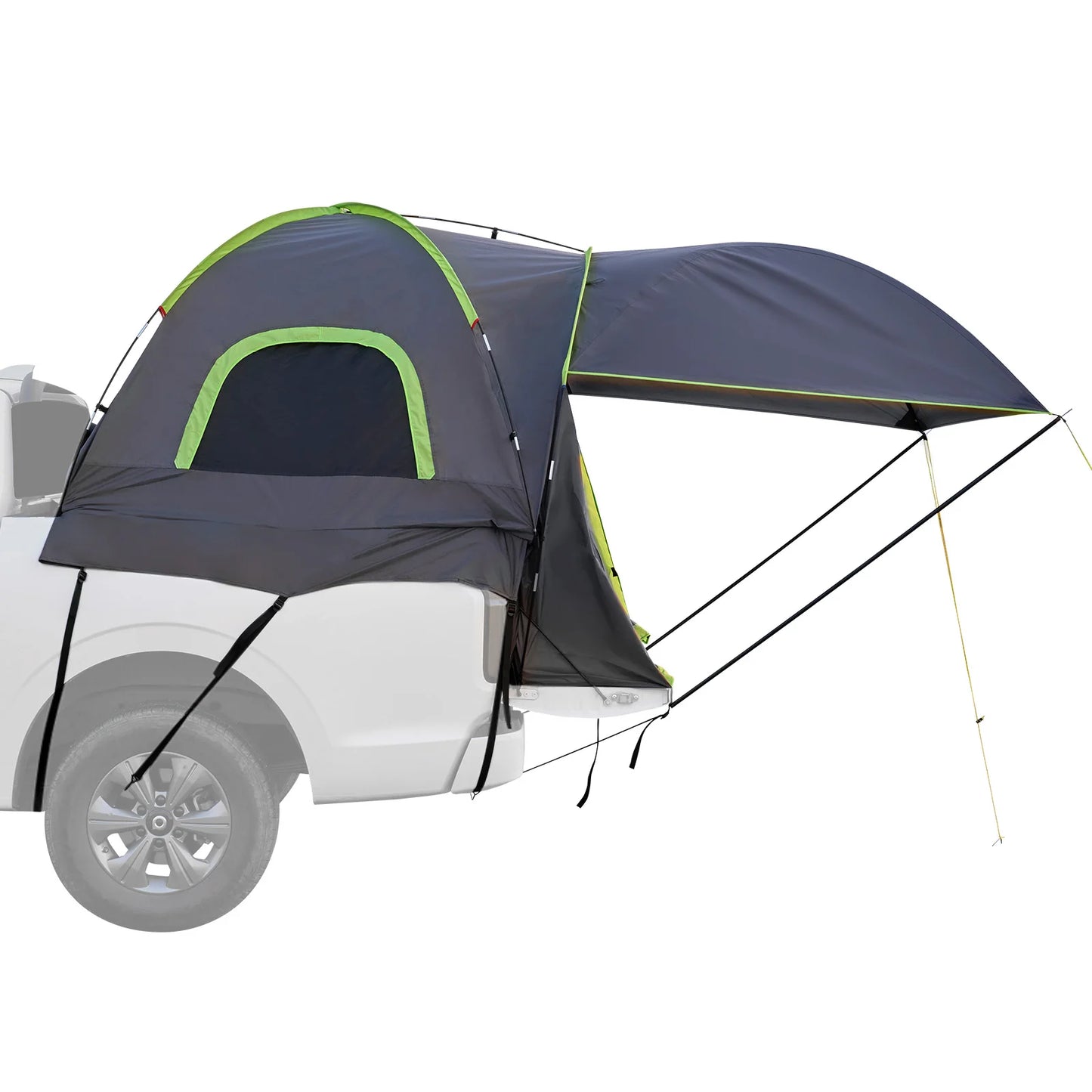 SucceBuy Pickup Truck Tent for Camping Waterproof PU2000 Two to Three Person
