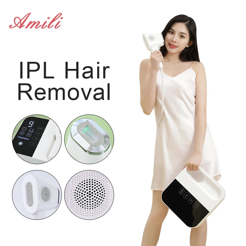 Amilibeauty IPL Laser Hair Removal Device With Cooling System